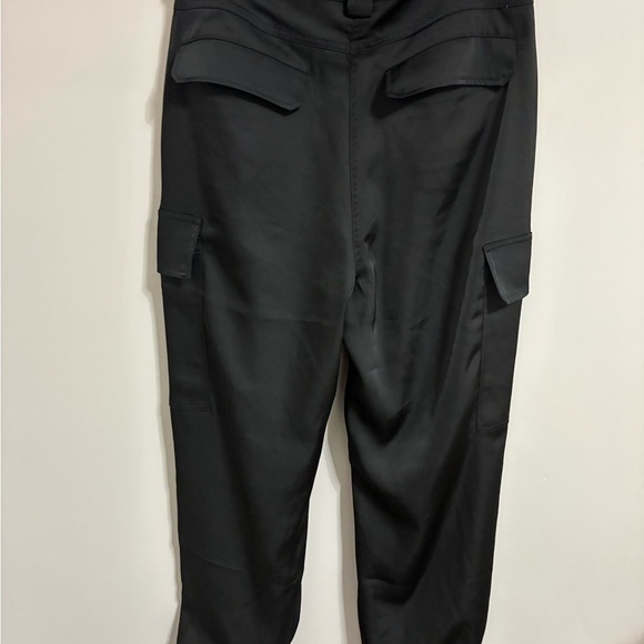 Skies Are Blue Black Cargo Jogger Pants - Picture 3 of 8